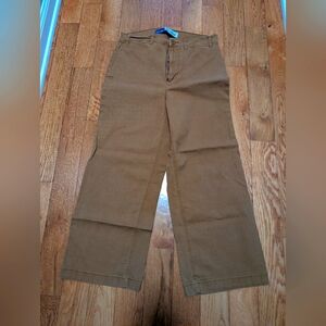 Old Navy Cropped Wide Leg Chinos